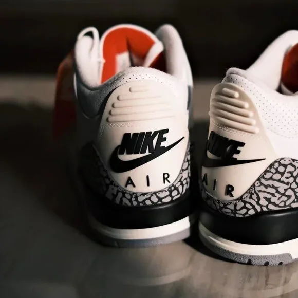 Jordan Air Jordan 3 White Cement Reimagined White Cement us9
